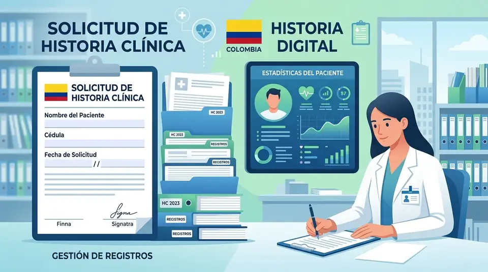Entrega de Historia Clínica EPS e IPS Colombia