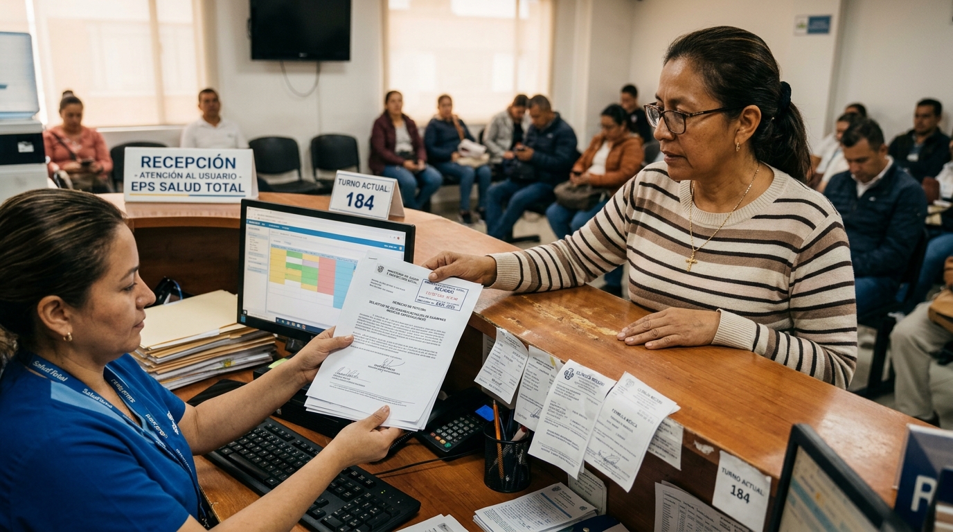 Derecho de Peticion por reembolso de dinero a EPS Colombia