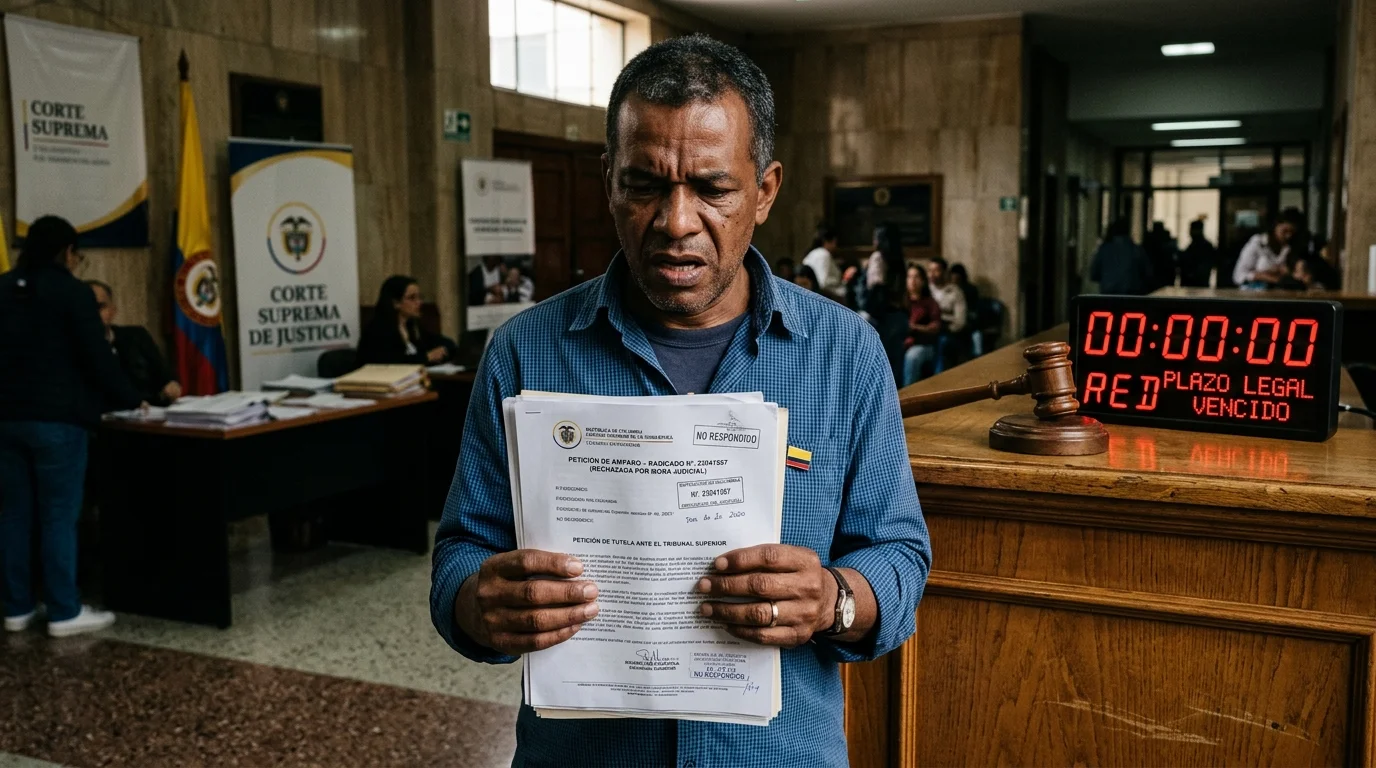 Ciudadano colombiano verificando plazo legal vencido para interponer accion de tutela