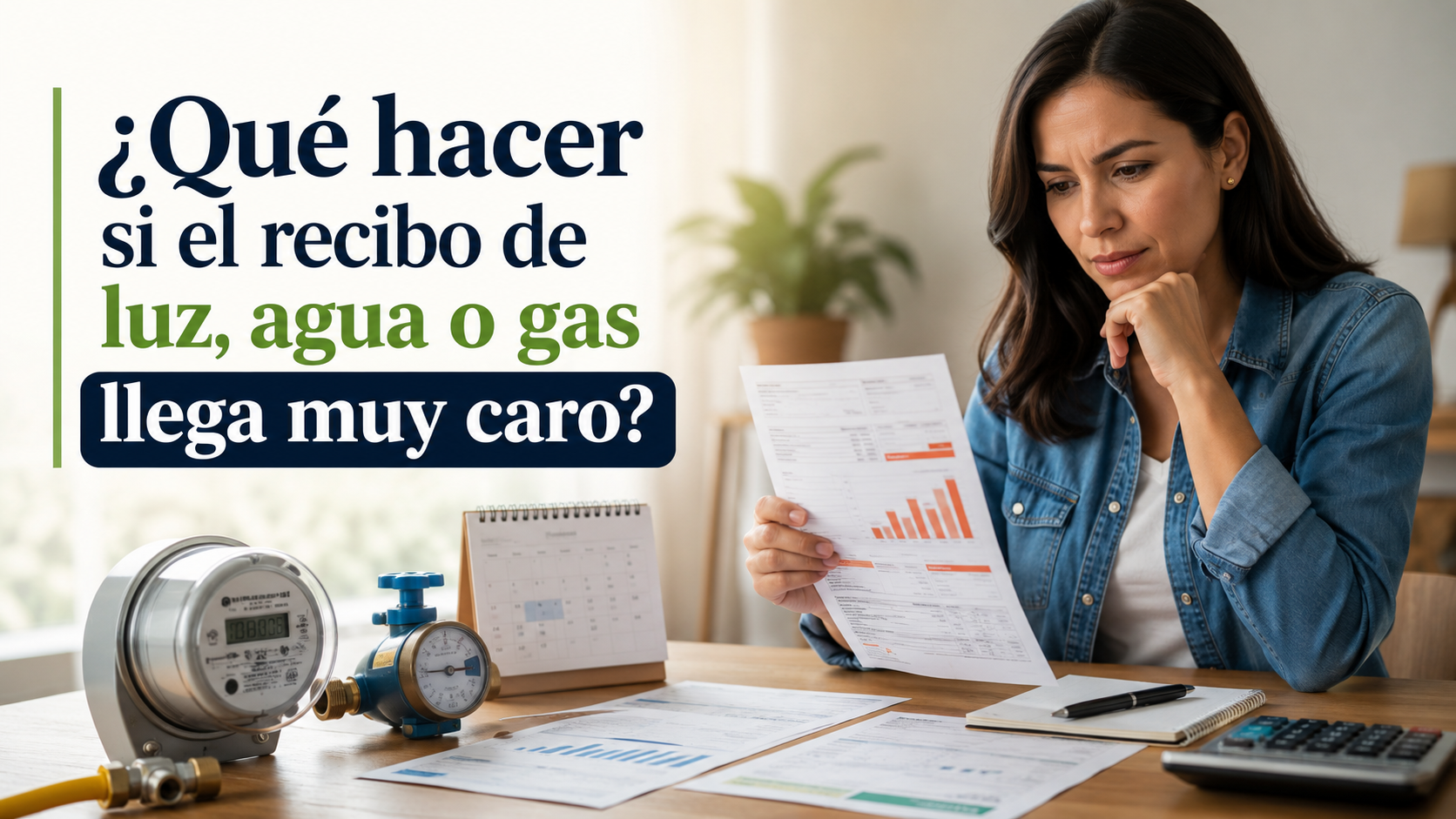 ¿Qué hacer si el recibo de luz, agua o gas llega muy caro? Guía de reclamos (2026)